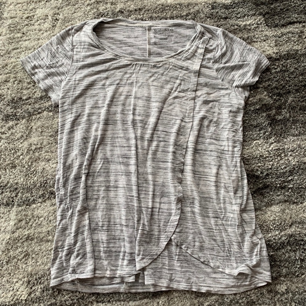Motherhood maternity nursing tshirt